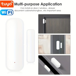Battery-Powered Smart WiFi Door and Window Sensor Safety App Remote <strong>Wireless</strong> Control for Garage Door Security Anti-Theft <strong>System</strong> - Product Image 3