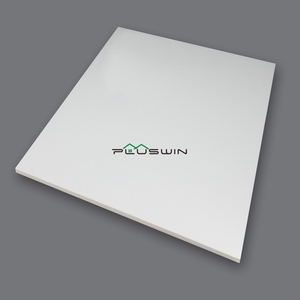 Pluswin <strong>Excellent</strong> Quality 1220*2440mm PVC Rigid Foam Board Non-toxic Eco-friendly Milky White Celuka Sheet for Wall Decoration