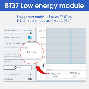Módulo Bluetooth BLE5.2 UART, transmisión AT, comandos, distancia de 181,6 M, tamaño pequeño, 1,02ua, energía ultrabaja, bajo costo, BLE5.2 - Product Image 3