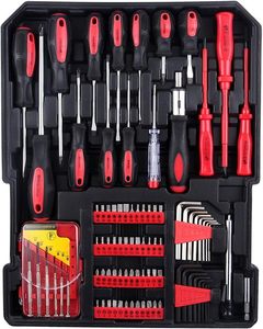 799件工具箱铝拉杆箱工具套装银屋手持修理手动工具套装工具箱组合储物箱 - Product Image 6