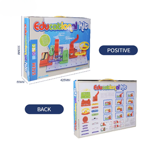 Elettronica di blocchi di costruzione scienza esperimento proiettore Set circuito di scienza del mattone di fisica assemblaggio per bambini giocattolo - Product Image 6
