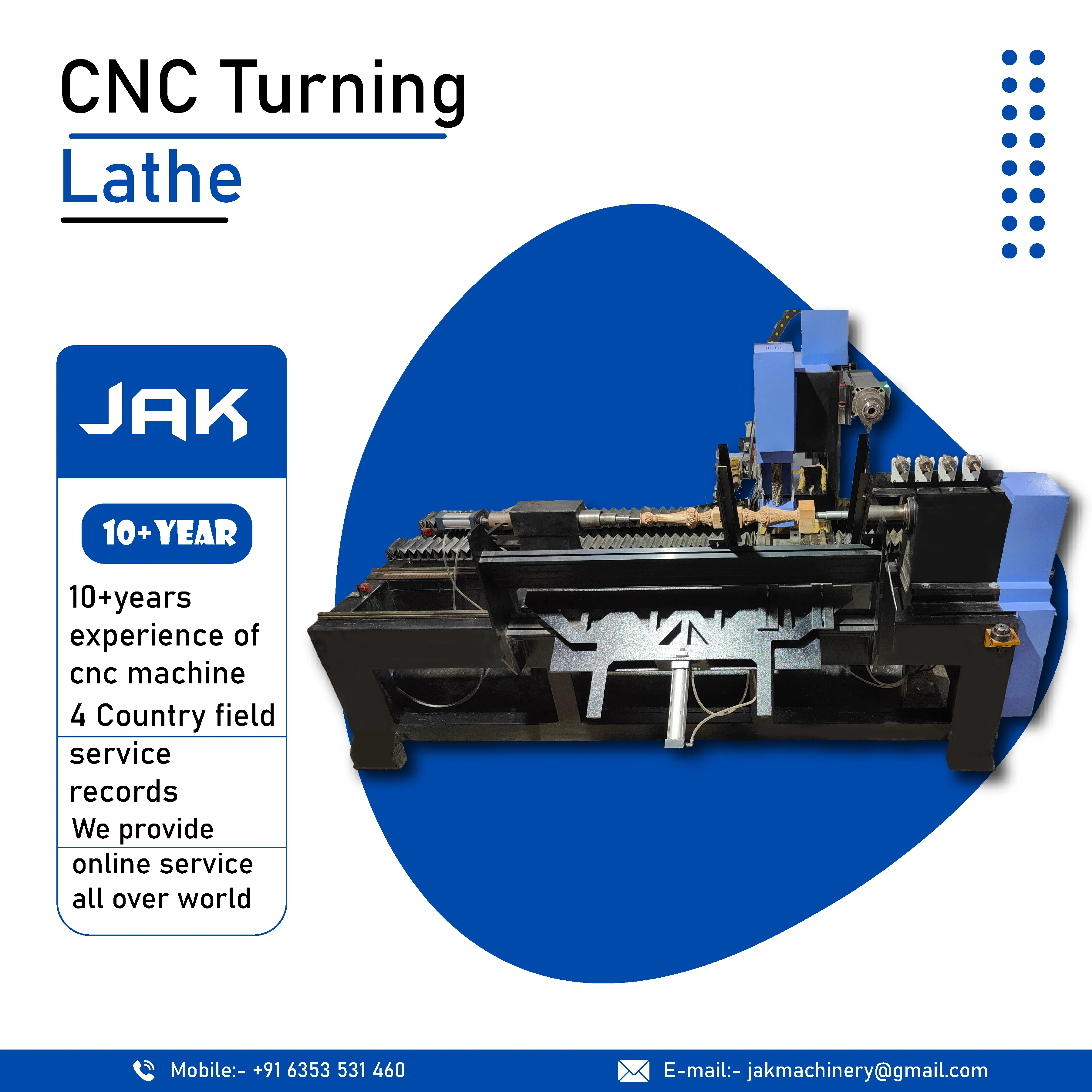 Torneado CNC + tallado de 4 ejes + máquina de listón de conformación, completamente automático-
