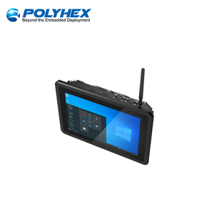 POLYHEX <strong>Raspberry</strong> <strong>PI</strong> 4 Linux Win10 Fanless Industrial Panel 10&quot; Pc Wifi 6xUSB SSD 4G+64GB 1xRS232 for Kiosk Application Hardware - Product Image 1