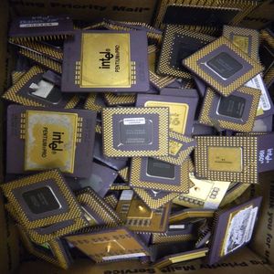 Chatarra de CPU al por mayor Intel 486 y 386 CPU/Chatarra de Ram de ordenador/Chatarra de procesador de cerámica de CPU con pines dorados precio bajo - Product Image 6