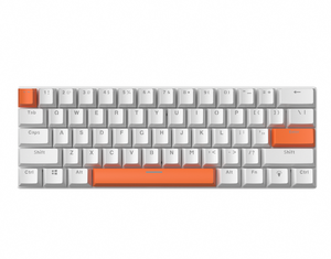 AMZ gran oferta 60 por ciento Teclado mecánico 60% Mini ordenador portátil compacto Gamer teclado interruptor azul teclado para juegos RK61