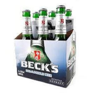 BECKS bira, 5% alkol Becks bira 500ml Can,Becks olmayan alkollü 0.3% bira şişeleri 330ml.