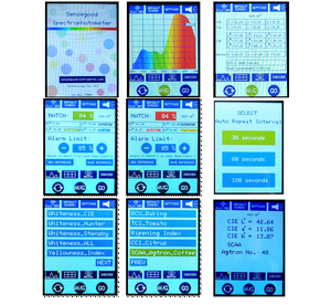 LEDディスプレイ色分光光度計1年CIEラボLuv LChハンターラボXYZ Yxyピーク波長測定テスト - Product Image 2