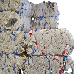 ホワイトPPプラスチックジャンボビッグバッグスクラップ - Product Image 1