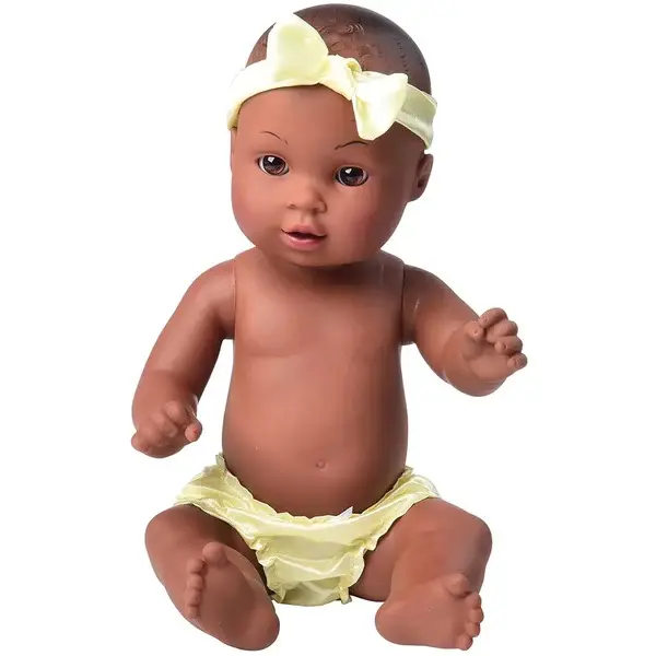 현실적인 부드러운 터치 아기 인형 | 교육용 아프리카 계 미국인 아기 장난감 | 교육 완구