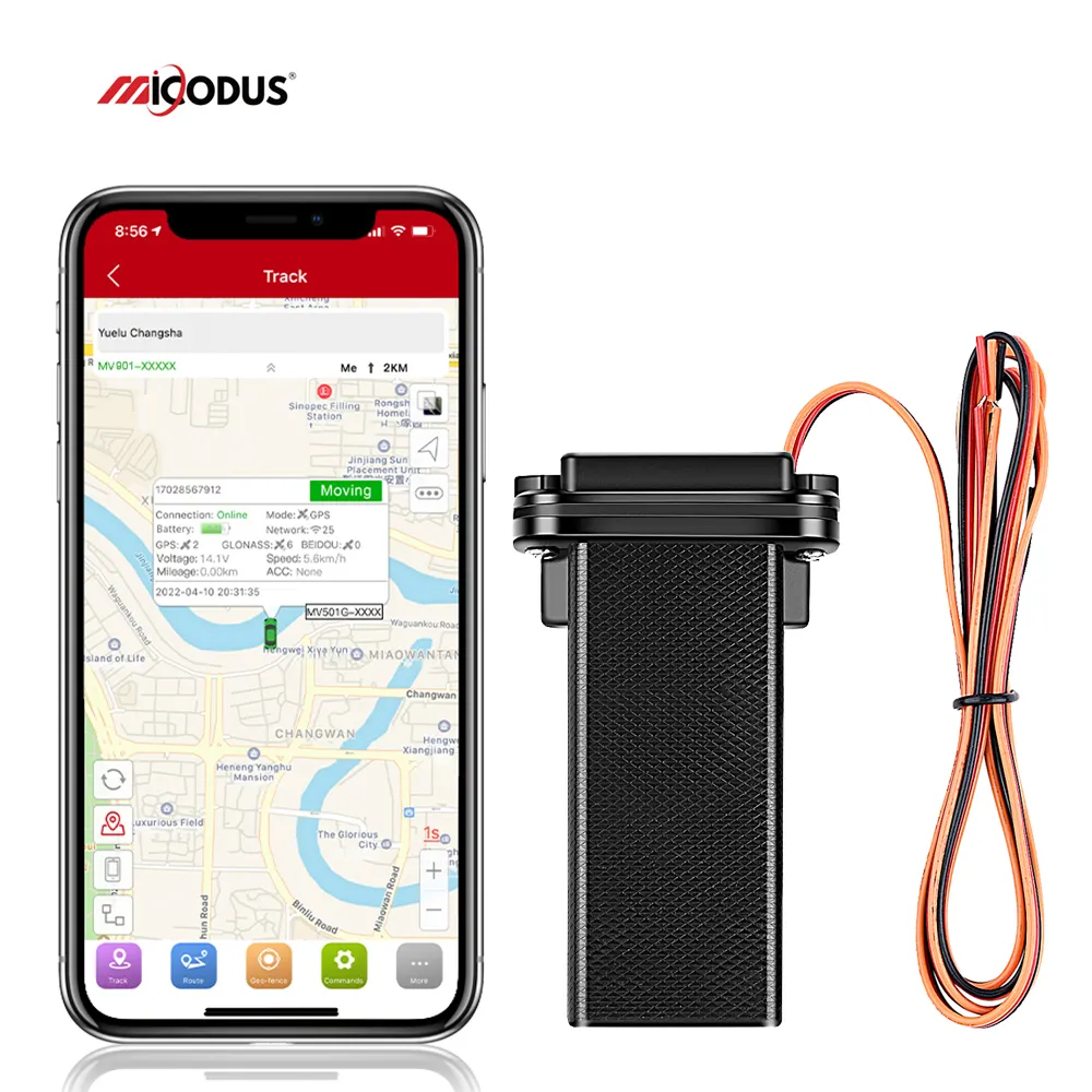 MiCODUS GPS Tracking System ACC Detection Engine Start Alarm Car GPS Tracker Mini GPS Track Location numero di telefono cellulare