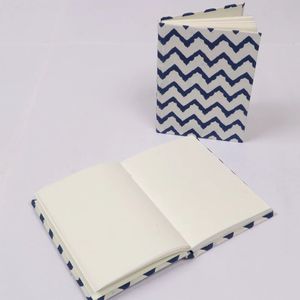 Handmade <strong>Block</strong> Fabric Cover Printed Plain Blank Paper Diary Handmade Notebook Cotton Journals Notebook Diary Writing Book - Product Image 5