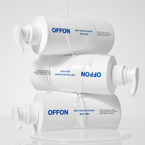 New Arrival offon giữ bình tĩnh và làm mát làm mới Gel tắm rửa cơ thể 500ml bán buôn Made in Hàn Quốc Hot Bán - Product Image 4