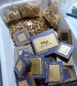 Процессор/металлолом 100% керамический Pentium Pro CPU Intel Core I7 с золотыми штифтами для восстановления рабочего стола - Product Image 1