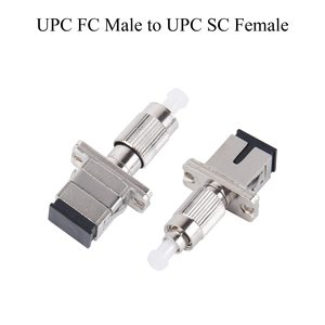 ไฟเบอร์ออปติก apc/upc fc/lc/sc /st ตัวผู้/ตัวเมียเป็นอะแดปเตอร์แปลงโหมดเดียวตัวเชื่อมไฮบริด - Product Image 3