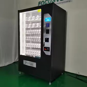 Комбинированные закуски/продукты/напитки Торговый автомат с 60 слотами сенсорный экран SDK опционально монета/счет карты принимает оплату кредитной карты - Product Image 1
