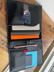A5 Promotional Luxury Gift Items <strong>Notebook</strong> Leather Journal Customized Business Office Diary Corporate Gift Set With Pen LAP-0064 - Product Image 6
