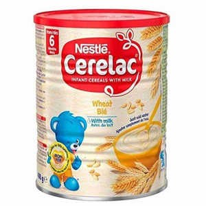 Nestle Cerelac Premium kalite toptan tedarikçisi, satılık süt ile karışık meyve ve buğday