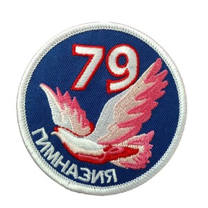 Özelleştirilebilir işlemeli yamalar demir On veya Logo rozetleri dikmek okullar, takımlar, üniformalar için toplu toptan kullanılabilir - Product Image 3