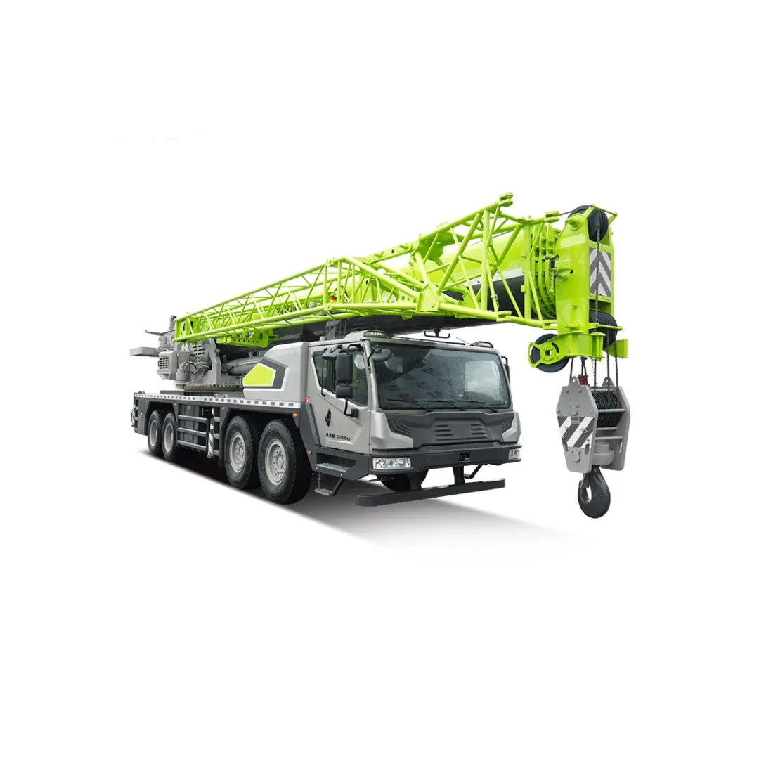 2019 Zoommlion 80 tonnes d'occasion grue camion construction élévateurs hydraulique utilisé grue pick-up