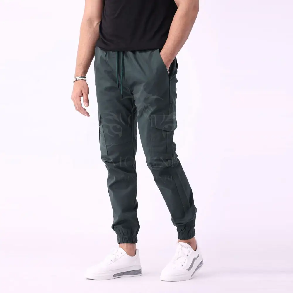 Celana kargo kasual mode unik celana kargo warna kustom celana kargo tampilan berbeda ukuran penuh celana kargo celup polos