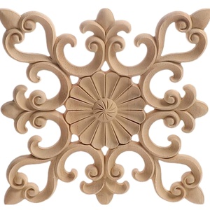 Tùy chỉnh rắn gỗ trang trí đồ nội thất appliques với các chi tiết chạm khắc cho vượt thời gian nội thất nhà gỗ Tủ onlays - Product Image 2