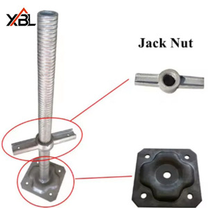 <strong>Scaffolding</strong> <strong>Building</strong> Forged Scaffold Formwork Screw <strong>Base</strong> Jack Nut Ductileron 48*6 Galvanization <strong>Base</strong> Plate - Product Image 6