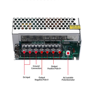NVVV DC-DC 150W 12v Switching Power Supply 36-72v <strong>Input</strong> to 12v <strong>Output</strong> for CCTV <strong>Camera</strong> and Led Light - Product Image 5