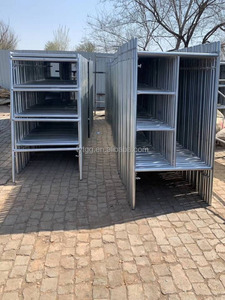 Andamio de Marco H para construcción Andamio de metal galvanizado Construcción de marco de tablón - Product Image 4