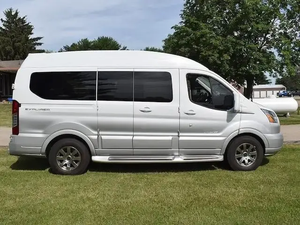 2015 Ford Transit-150 baz Mini dizel kamyon manuel şanzıman 8L Turbo motor 150 koltuklar kumaş malzeme koyu Dark sol el - Product Image 2