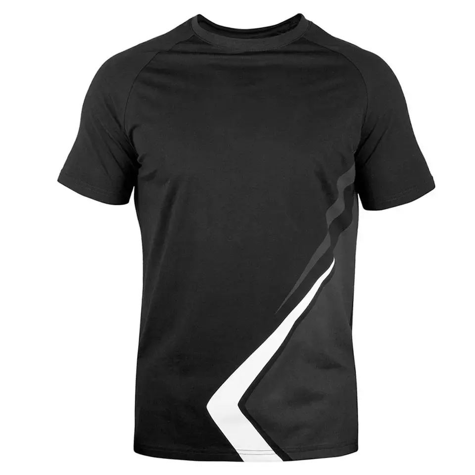 Pullover Kasual Kualitas Tinggi 100% Kaus Katun Premium Kaos Oblong Kustom Cetak Logo Pria Kaos Oblong Leher-o untuk Pria