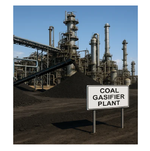 مصنع تغويز فحم عالي الجودة 10 كيلو وات إلى 10 ميلات وات محطة تغويز طاقة يدوية شبه آلية - Product Image 1