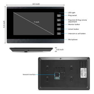 Multi Apartments Door <strong>Video</strong> Phone <strong>Building</strong> <strong>Intercom</strong> Door Phone With Access Control Apartment Door Bell <strong>System</strong> - Product Image 4