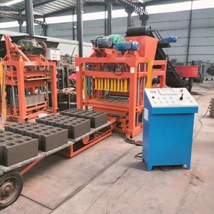 Plc <strong>Controller</strong> Concrete Hollow <strong>Block</strong> Cement Interlocking Brick Making <strong>Machine</strong> in Nigeria - Product Image 1