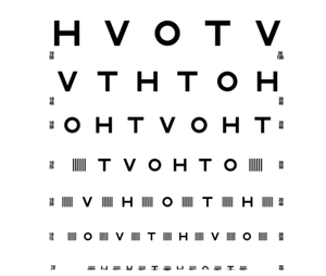 OFERTA VENTA CALIENTE CARTA OPTOMÉTRICA DECIMAL MIXTA AGUDEZA VISUAL CARTA OJO MEDIDAS 28X56 CM... - Product Image 6