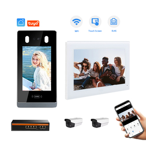 Hotsale <strong>WiFi</strong> Video Intercom Doorbell With 8 Inch Color Screen Tuya Smart Doorbell Camera 2 Way Intercom for Apartment - Product Image 1