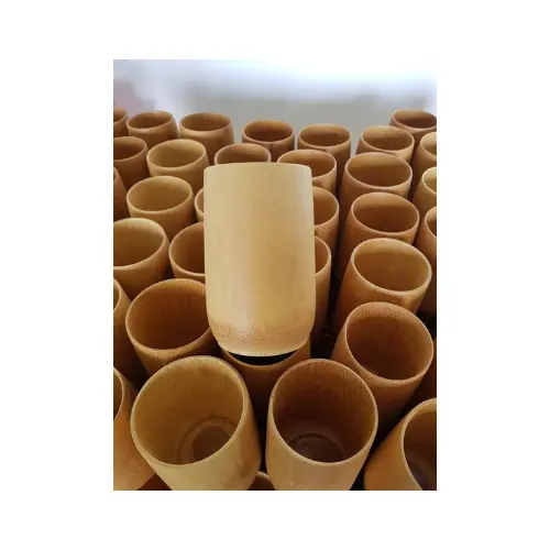 El yapımı doğal bambu içme bardağı çevre dostu malzemeler ile toptan bambu fincan en iyi fiyat ile