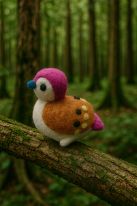 Hot Bán Nz Len Np Nepal Artisan Nỉ Tay Giáng Sinh Bóng Cây Đồ Trang Trí Thân Thiện Với Môi Hoàn toàn Len Cảm Nỉ Mô Hình Thấp Moq - Product Image 2