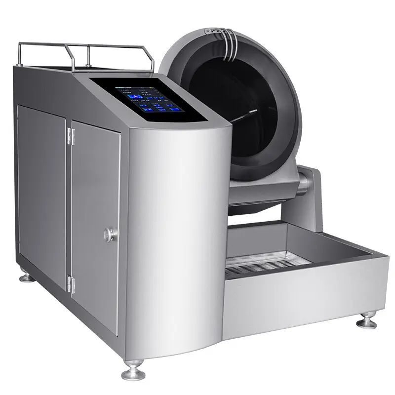 Matériau de pulvérisation intelligent 30kw machine de cuisson multifonction intelligente commerciale personnalisée cuisson entièrement automatique