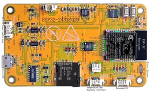 2.8 "ESP32 Arduino Touchscreen Development Board | WiFi Bluetooth TFT LCD-Display für DIY-und Rapid Prototyping-Projekte