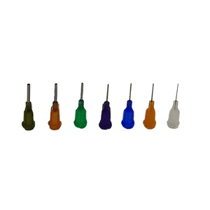 1/2 אינץ 18G נוזל דיוק מחט קהה לוותר טיפים, דבק מחלק טיפים מחט