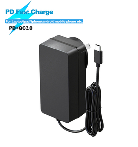 快速插入式电脑适配器45w 65w Pd充电器墙壁信息技术相关设备充电器Rapide C型充电器原装客户标志 - Product Image 2