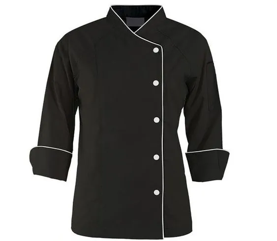 Costume Bar cucina donna Chef uniforme giacca cuoco uniforme ristorante uniforme Design Hotel di alta qualità in tutto il prezzo di vendita
