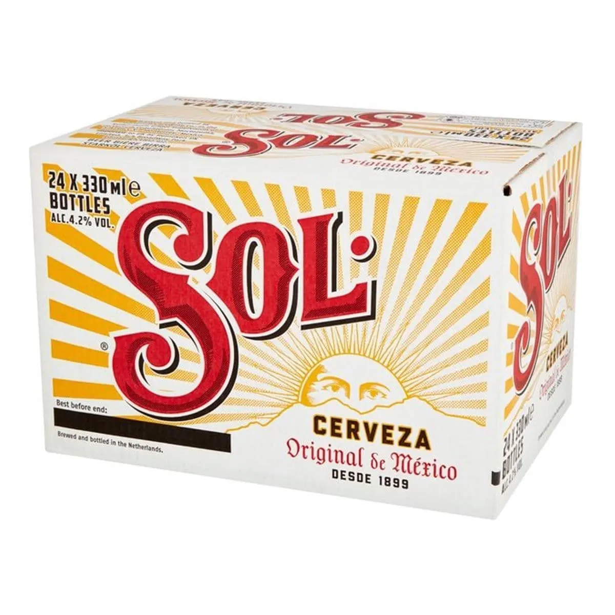 Precio competitivo Cerveza SOL Cerveza de alta calidad Sabor audaz