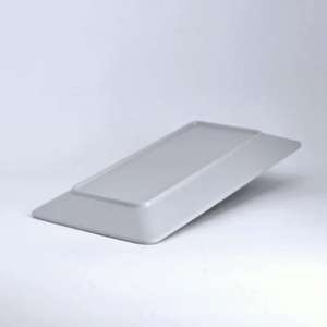 50169 Umwelt freundliche 9-Zoll-Rechteck-Melamine mit 9-Zoll-Rechteck und exklusivem europäischem Deko muster Geschirr 24-tlg
