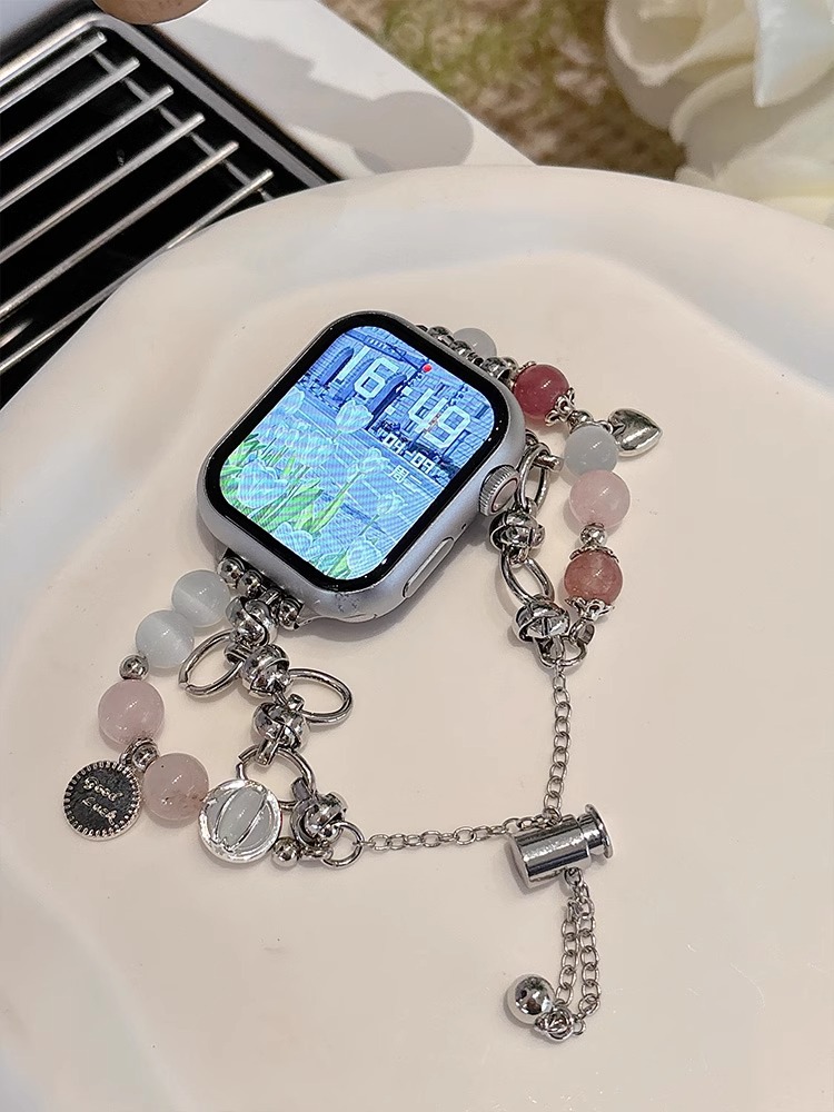 Mixed Cat Eye Stone Chain Style