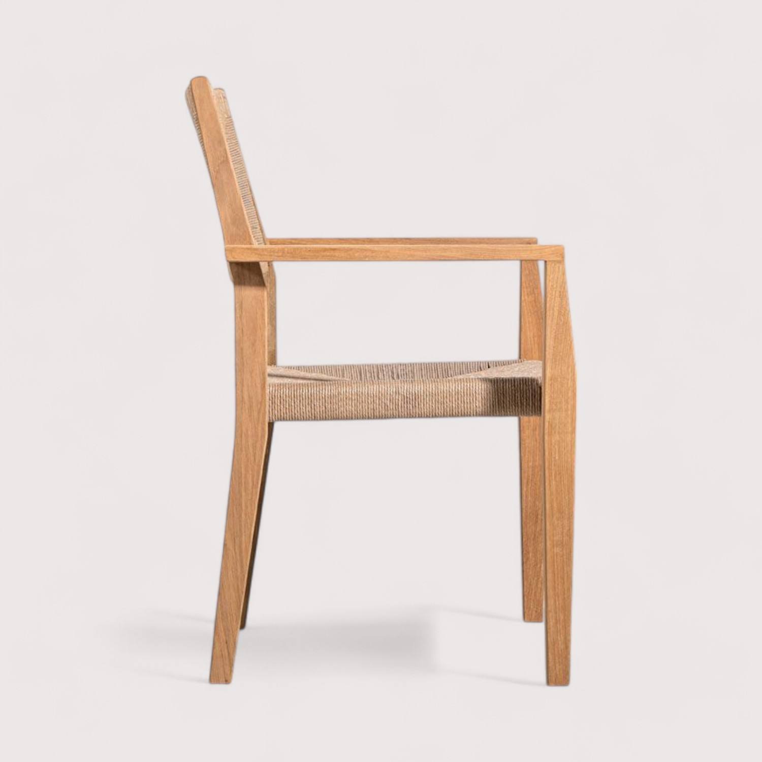 Sustainable Plantation Teak A - Smooth Sanding - Twisted Wicker