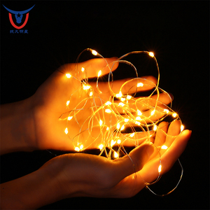 Mini luce Led a batteria con Timer 6 ore acceso/18 ore per decorazioni di illuminazione per feste nuziali, 50 Led 18 piedi - Product Image 3