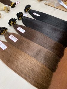 Toptan hazır gemi vietnamca ham Keratin İpucu Remy saç ekleme 100% insan saçı UPS FedEx DHL nakliye seçenekleri - Product Image 2
