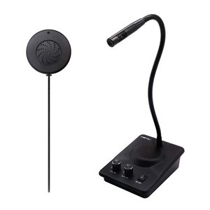 Sistema de intercomunicación de altavoz de ventana Daytech, intercomunicador de doble vía, micrófono de intercomunicación antiinterferencias, ventana para negocios - Product Image 1