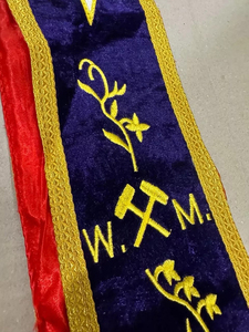 New Masonic OES WM <strong>Sash</strong> Associate Past Worthy Matron <strong>Sash</strong> Order of the Eastrn Star Top Quality Customized 2025 Matron <strong>Sashes</strong> - Product Image 3